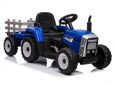 Tractor electric cu remorca si telecomanda XMX611 albastru - Img 1