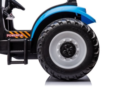 Tractor Electric NEW HOLLAND 2x12V10Ah albastru - Img 3