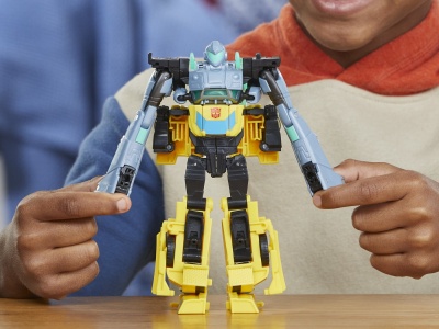 TRANSFORMERS EARTHSPARK SET 2 FIGURINE BUMBLEBEE SI MO MALTO - Img 4
