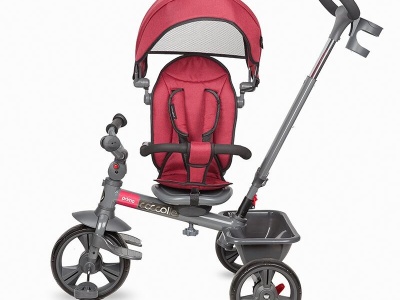 Tricicleta multifunctionala Coccolle Primo Magenta - Img 4