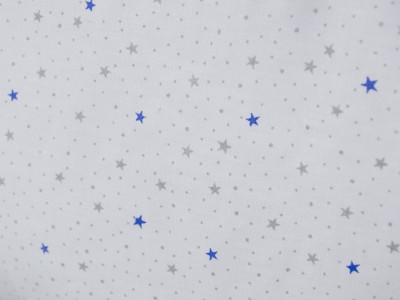 Aparatoare Laterala MyKids Little Stars Albastru 120x60 - Img 2