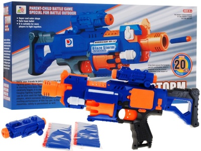 Arma de jucarie Blaze Storm, pusca semi automata cu baterii cu 20 gloante - Img 4