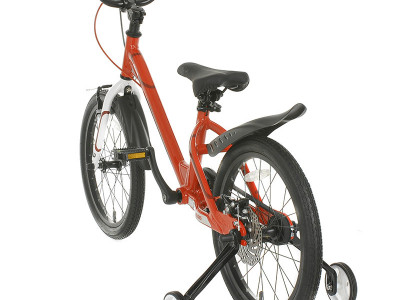Bicicleta Copii 4-6 ani Mars M1601C 16", Rosu/Alb - Img 3