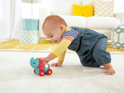 FISHER PRICE JUCARIE APASA SI MERGI ELEFANT - Img 3