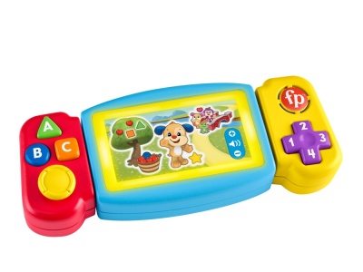 FISHER PRICE LAUGH&LEARN CONSOLA BEBE IN LIMBA ROMANA - Img 2