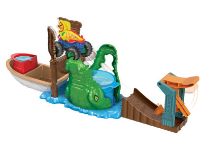 HOT WHEELS MONSTER TRUCK COLOR SHIFTERS ATACUL CROCODILULUI - Img 1