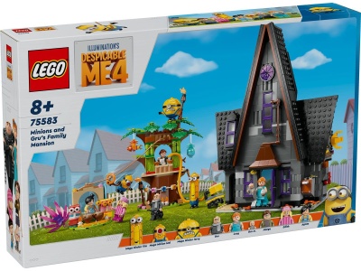 LEGO DESPICABLE ME4 RESEDINTA DE FAMILIE A LUI GRU SI A MINIONILOR 75583 - Img 1