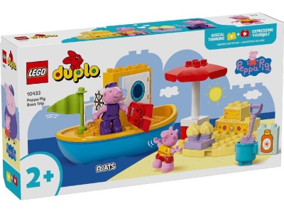 LEGO DUPLO EXCURSIA CU BARCA A PURCELUSEI PEPPA 10432 - Img 1