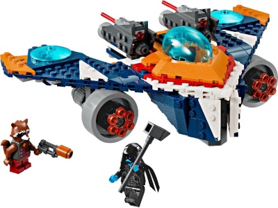 LEGO SUPER HEROES AVIONUL DE LUPTA AL LUI ROCKET VS RONAN 76278 - Img 2