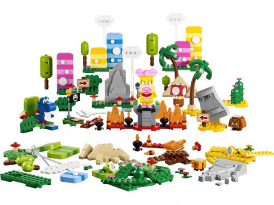 LEGO SUPER MARIO SET DE CREATOR CUTIA DE UNELTE PENTRU CREATIVITATE 71418 - Img 1