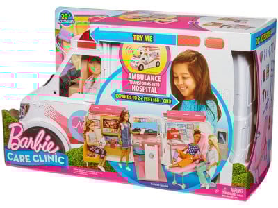 Masina ambulanta Barbie by Mattel I can be Clinica mobila 2 in 1 - Img 8