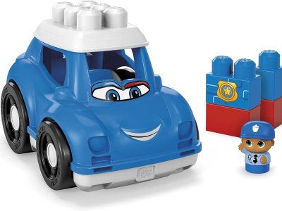 MEGA BLOKS FIRST BUILDERS VEHICUL PETER POLICE - Img 2
