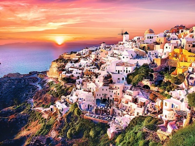 PUZZLE TREFL 1000 APUS IN SANTORINI - Img 2