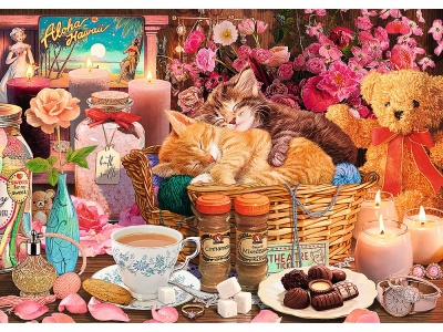PUZZLE TREFL 1000 PREMIUM PLUS TEA TIME TOATE LUCRURILE BUNE - Img 2