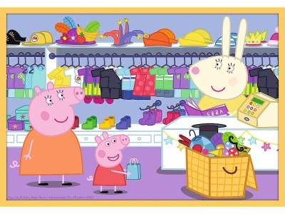 PUZZLE TREFL 10IN1 INTALNESTE-O PE PEPPA PIG - Img 4