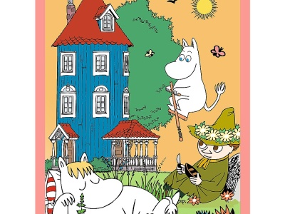 PUZZLE TREFL 2IN1 MEMO MOOMIN - Img 3