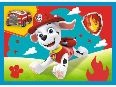 PUZZLE TREFL 4IN1 PATRULA CATELUSILOR ECHIPA - Img 3