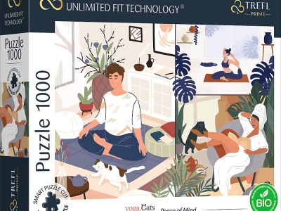 PUZZLE TREFL UFT 1000 LINISTEA SUFLETEASCA - Img 1