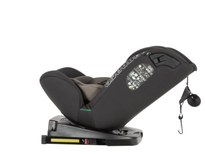 Scaun auto rotativ 360°, SPS, Top Tether, Carrello UNITY i-SIZE 40-150 cm ISOFIX Accord Grey - Img 15