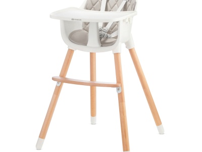 SCAUN DE MASA KINDERKRAFT SIENNA, 2 IN 1, GREY - Img 4