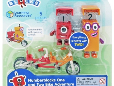 Set figurine Numberblocks - Aventuri pe bicicleta cu Unu & Doi - Img 4