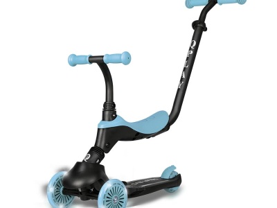 Trotineta multifunctionala 6in1 Qplay Sema EVO Albastru - Img 1