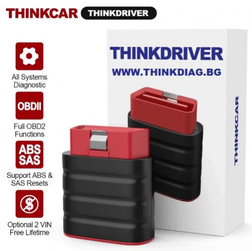 THINKCAR THINKDRIVER Автодиагностика с доживотни безплатни актуализации