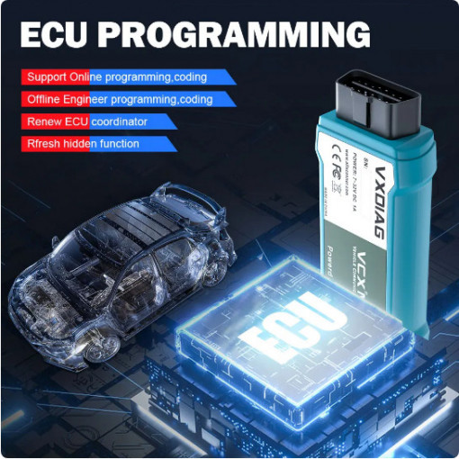 VXDIAG NANO NX100 за VW Audi Seat Skoda WiFi Car OBD2