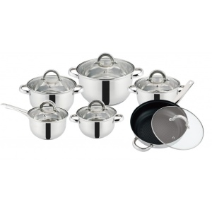Set cratite inox 6 PCS + capac sticla