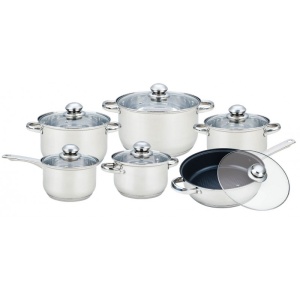 Set cratite inox 6 PCS + capac sticla - Img 2