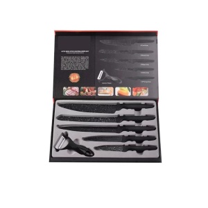 Set cutite 6 Pcs in cutie magnetica