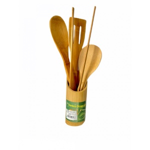 Ustensile bambus 5 PCS