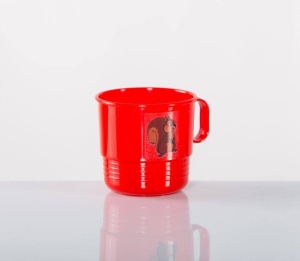 Cana plastic cu desen