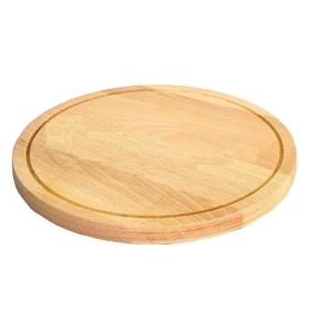 Tocator lemn rotund