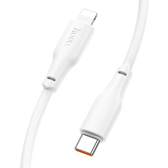 Cablu Type-C la Type-C, Hoco X93, PD60W, QC3.0, 1m, alb