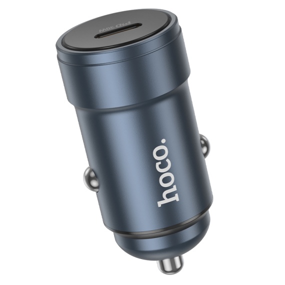 Incarcator Auto Hoco Z57, PD30W, 1xUSB-C, gri