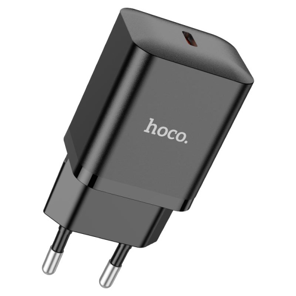 Incarcator Retea Hoco N27, 20W, 1xUSB-C, PD, negru
