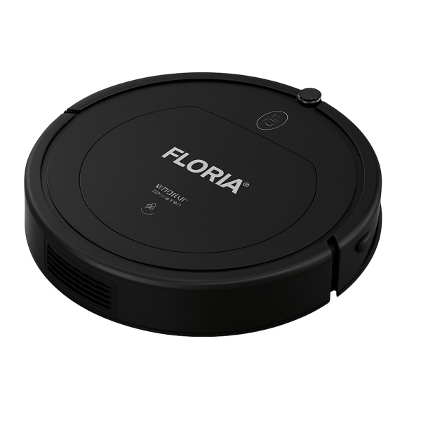 Aspirator robot Floria ZLN1948, 18W, acumulator 1500mAh, autonomie 80 min, 2 functii, filtru HEPA, telecomanda, 200ml