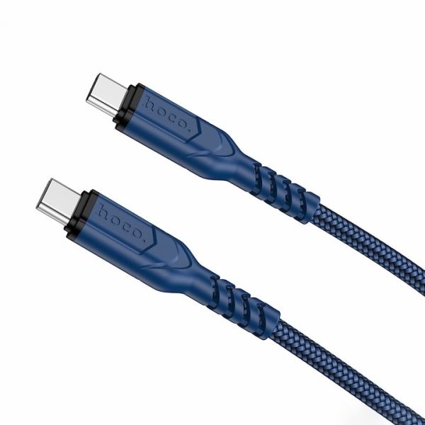 Cablu USB-C, Date si Incarcare Hoco X59, PD60W, QC3.0, 2m, albastru