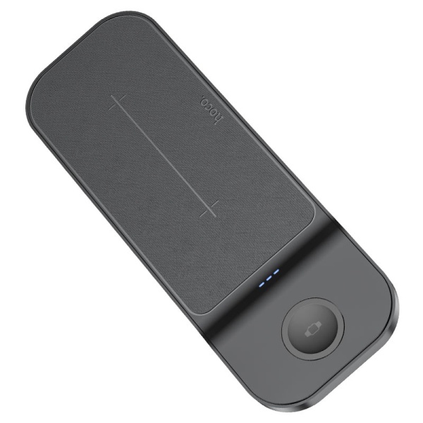 Statie Incarcare Wireless, Hoco CQ5, Magsafe, 22.5W, 5V, 3A, Qi Charging, AP Series, 3 in 1, negru