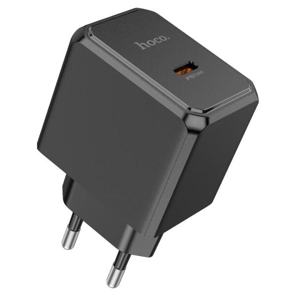 Incarcator Retea Hoco CS13A, 20W, 1xUSB-C, PD, negru