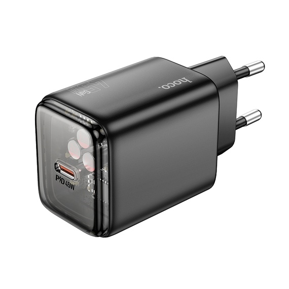 Incarcator Retea Hoco N54, PD45W, 1xUSB-C, negru