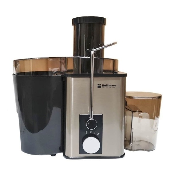 Hoffmans HM620 – Storcator fructe si legume 800W, 600ml, negru-auriu