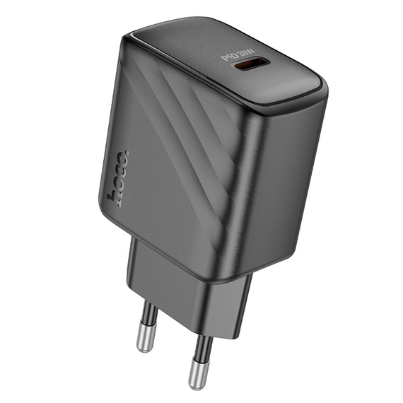 Incarcator Retea Hoco CS22A, PD30W, 1xUSB-C, FCP/AFC, negru