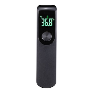 Termometru infrarosu non-contact, masurare rapida, alarma febra, negru