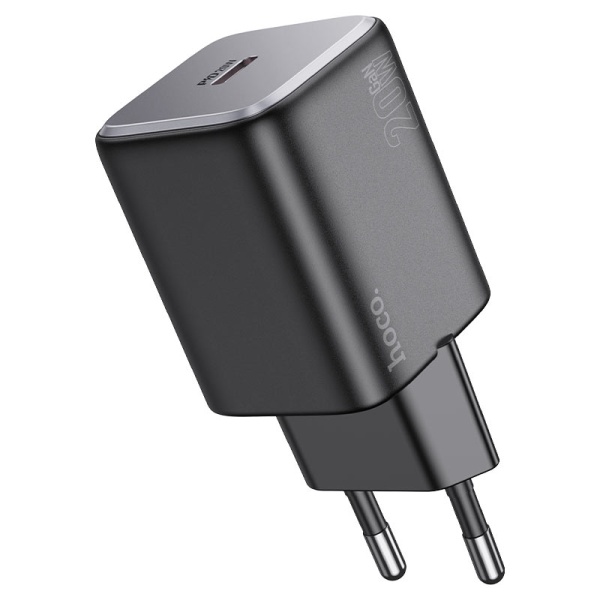 Incarcator Retea Hoco N40, 20W, 1xUSB-C, PD, negru