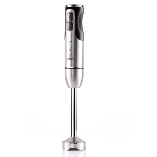 Blender Raf R3006, 1600W, 500ml + 600ml, negru-arginti