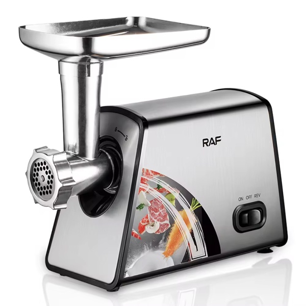Mașină de tocat electrică Raf R3378 – 2000W, funcție revers, accesorii legume