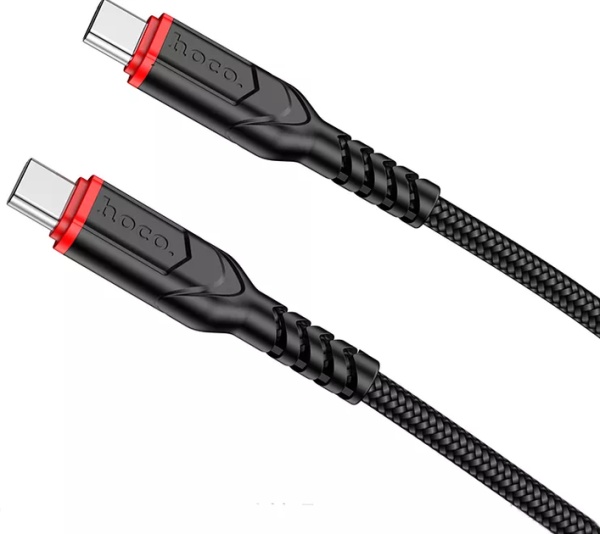 Cablu Type-C la Type-C, Hoco X59, PD60W, QC3.0, 2m, negru