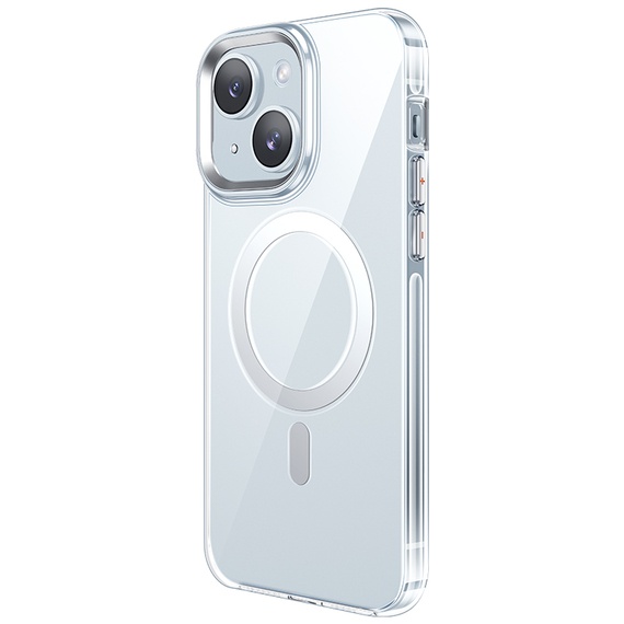 Husa iPhone 15 Plus Hoco AS3, MagSafe, antidrop, protectie premium, transparent
